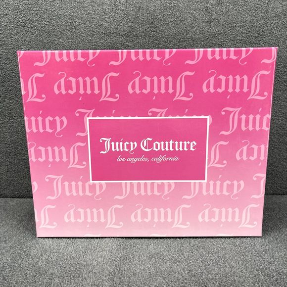 Juicy Couture Mini Tote Bag Faux fur Light Pink silver coin Purse Gift Set - Picture 7 of 8